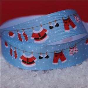 Wash Day Ribbon - Santas Washing